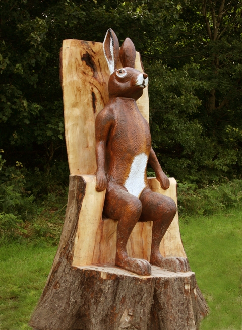 Hare Sculpture